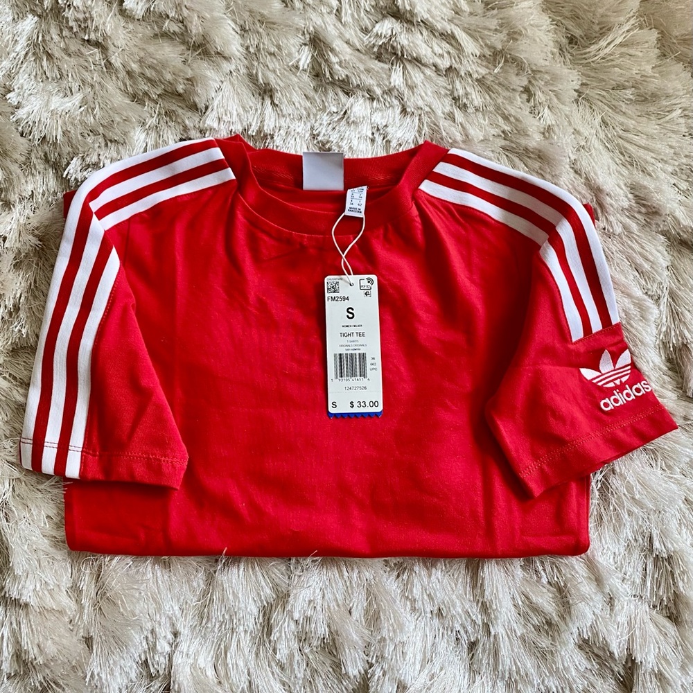 Adidas Originals Bright red Blouse